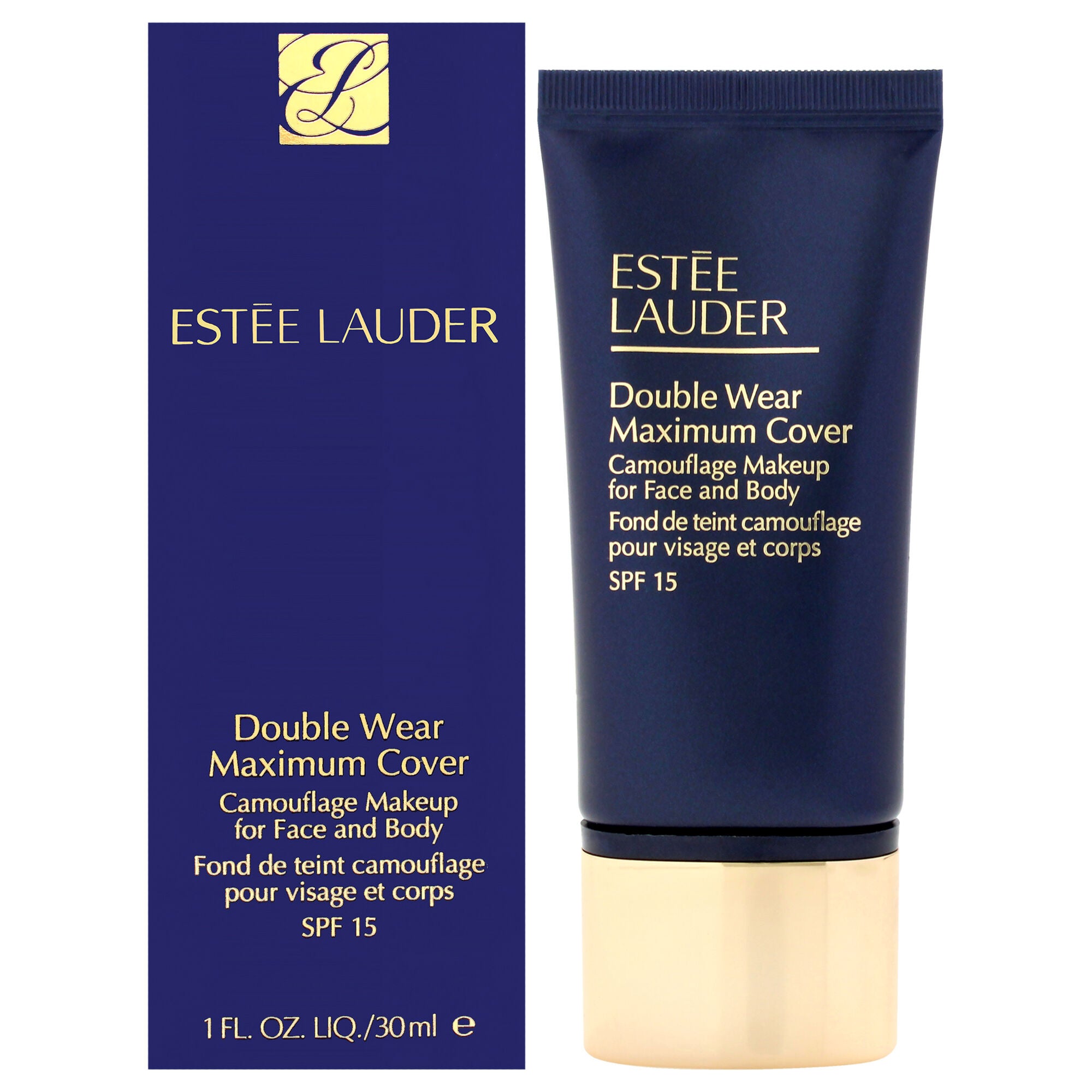 Double Wear Maximum Cover Camouflage Makeup SPF 15 - 2C5 Creamy Tan by Estee Lauder for Women - 1 oz Foundation, See Description, hi-res image number 0