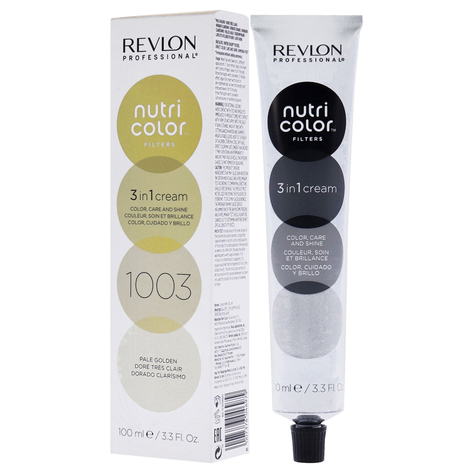 Nutri Color Cream - 1003 Pale Gold by Revlon for Unisex - 3.3 oz Hair Color, See Description, alternate image number 2
