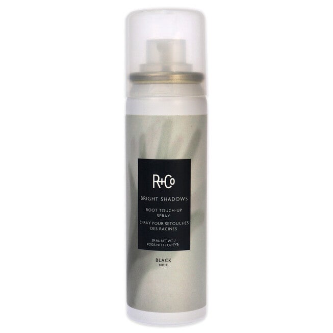Bright Shadows Root Touch Up Spray - Black by R+Co for Unisex - 1.5 oz Hair Color, NA, hi-res image number null