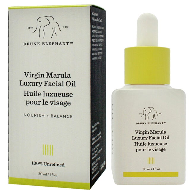 Virgin Marula Luxury Facial Oil by Drunk Elephant for Women - 1 oz Oil, NA, alternate image number null