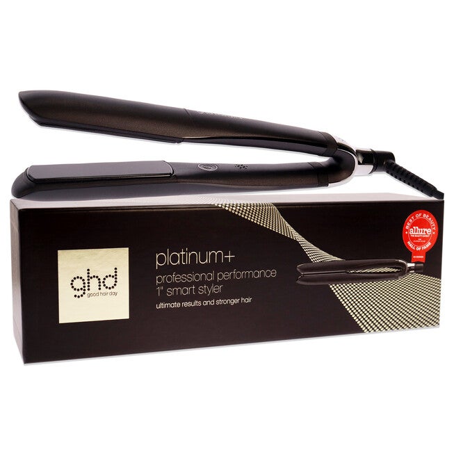 GHD Platinum Plus Professional Performance Styler Flat Iron - S8T262 Black by GHD for Unisex - 1 Inch Flat Iron, NA, alternate image number null