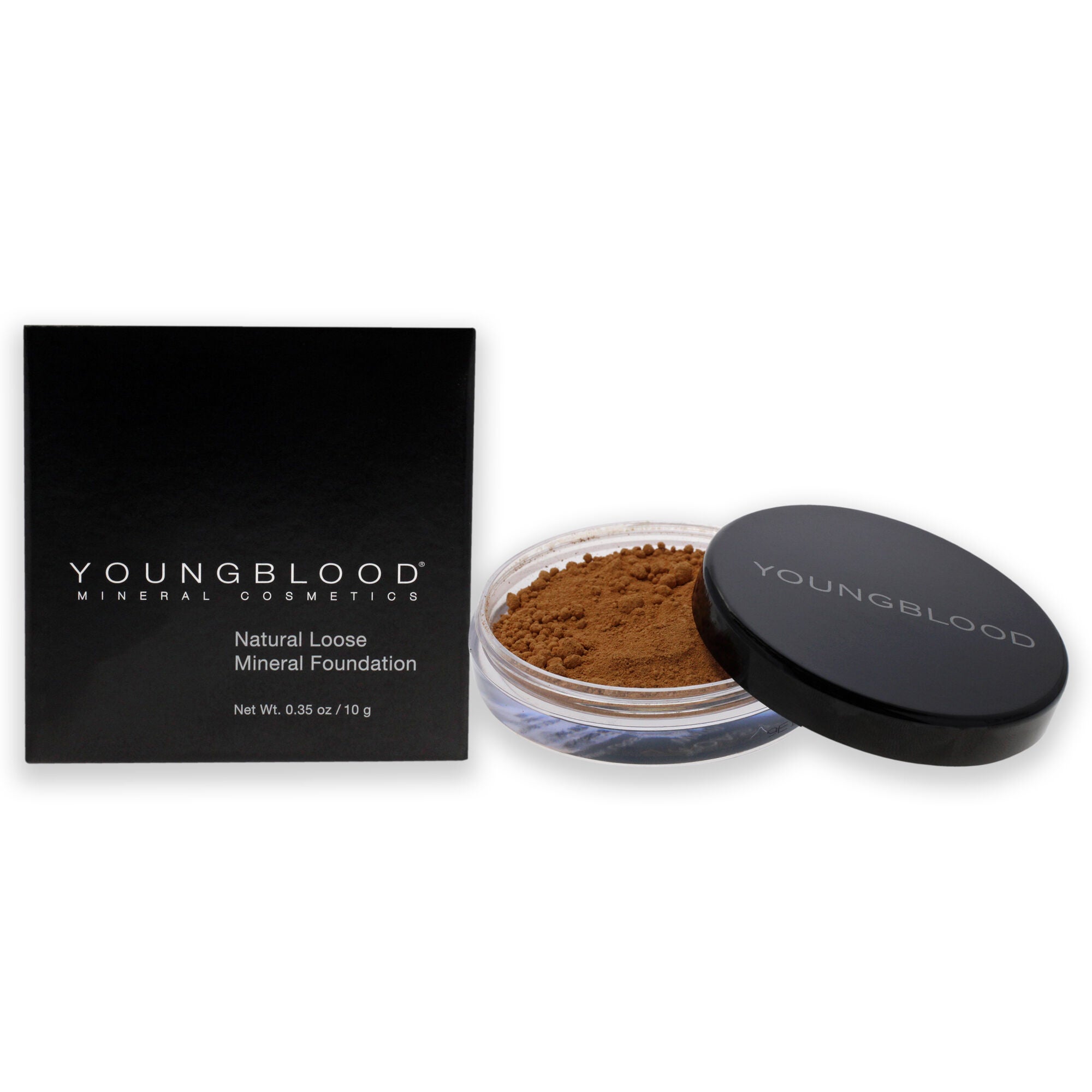 Natural Loose Mineral Foundation - Toast by Youngblood for Women - 0.35 oz Foundation, See Description, hi-res image number 0