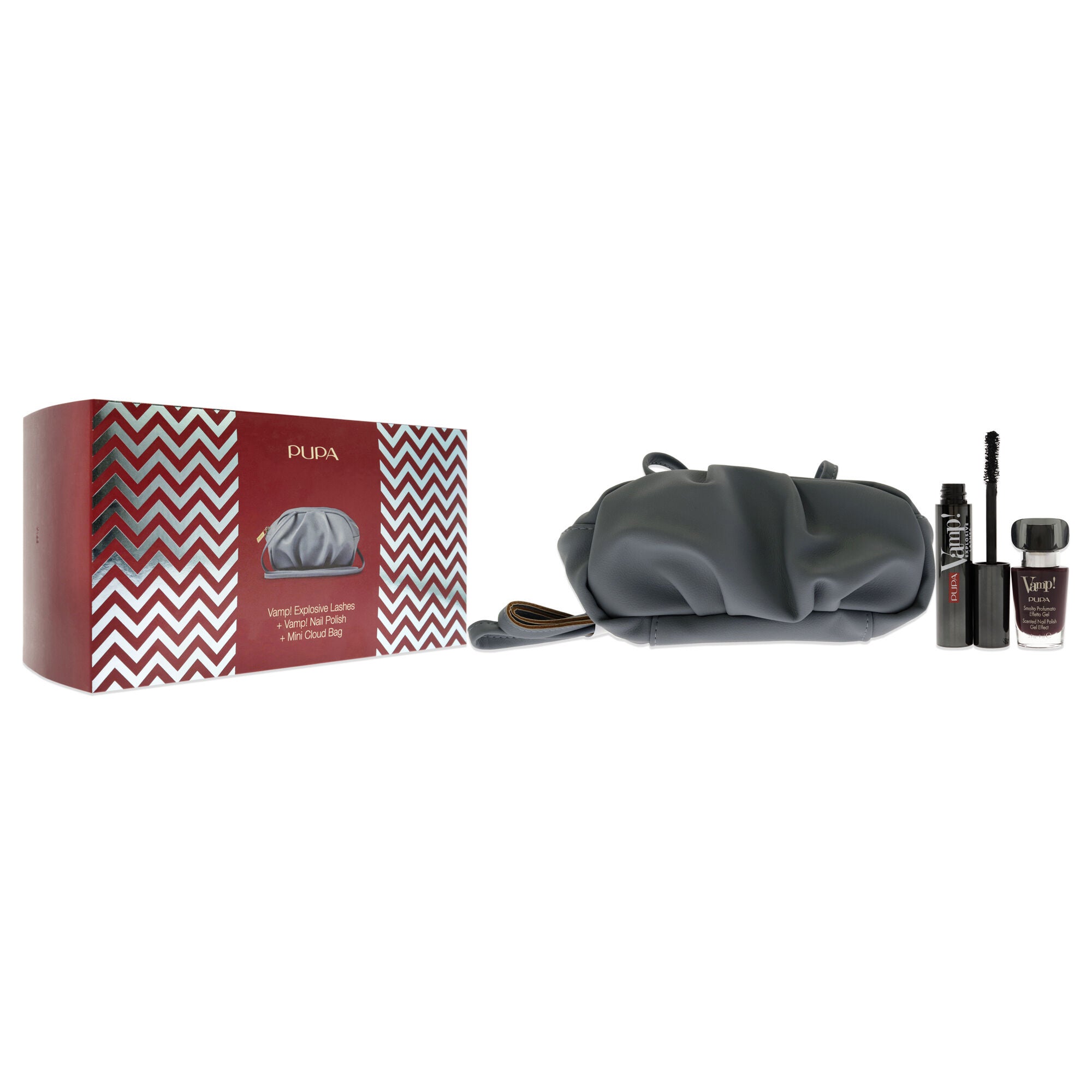 Vamp! Explosive Lashes and Vamp! Nail Polish Set by Pupa Milano for Women - 3 Pc Set, See Description, alternate image number 1