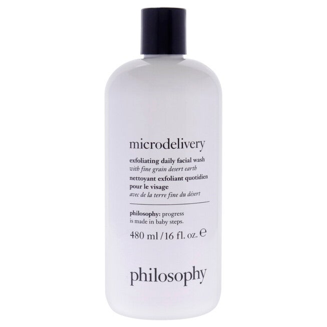 Microdelivery Exfoliating Facial Wash by Philosophy for Unisex - 16 oz Cleanser, See Description, hi-res image number 0