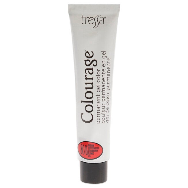 Colourage Permanent Gel Color - 8CG Medium Butterscotch Strawberry Blonde by Tressa for Unisex - 2 oz Hair Color, , alternate image number null