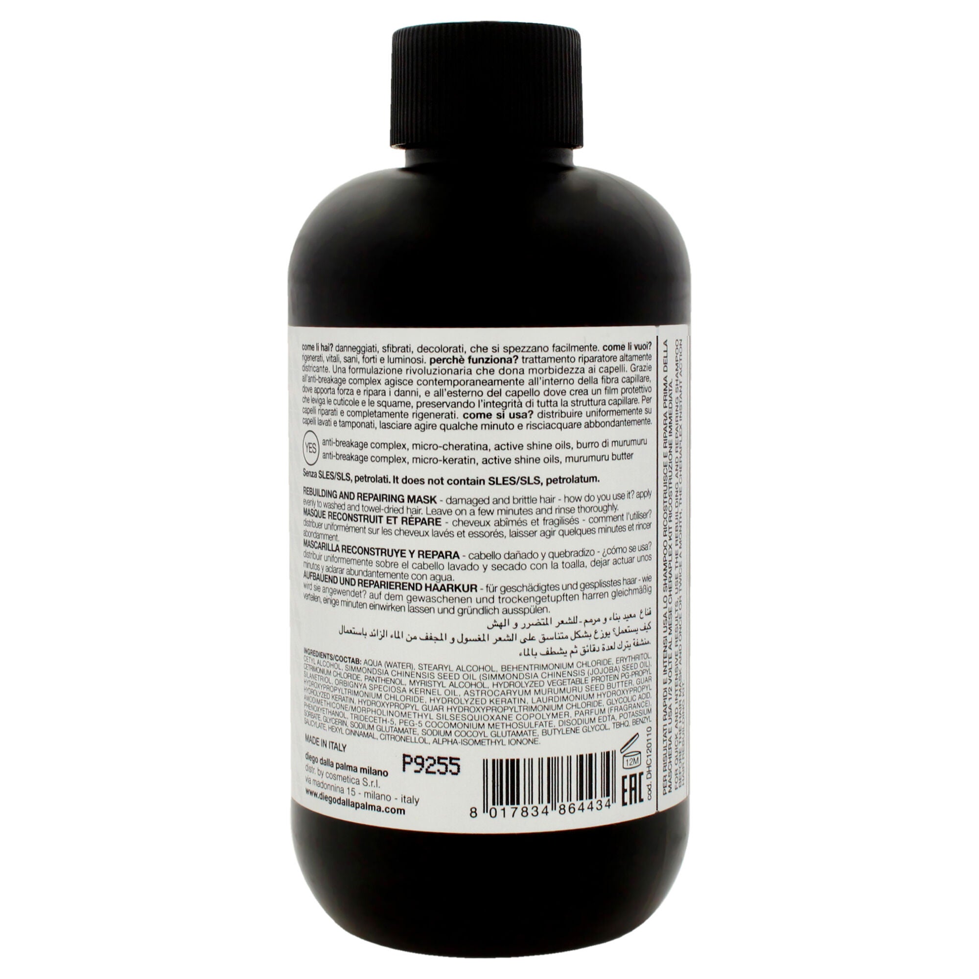 Cheraplex Rebuilding and Repairing Mask by Diego Dalla Palma for Unisex - 6.8 oz Masque, See Description, alternate image number 2