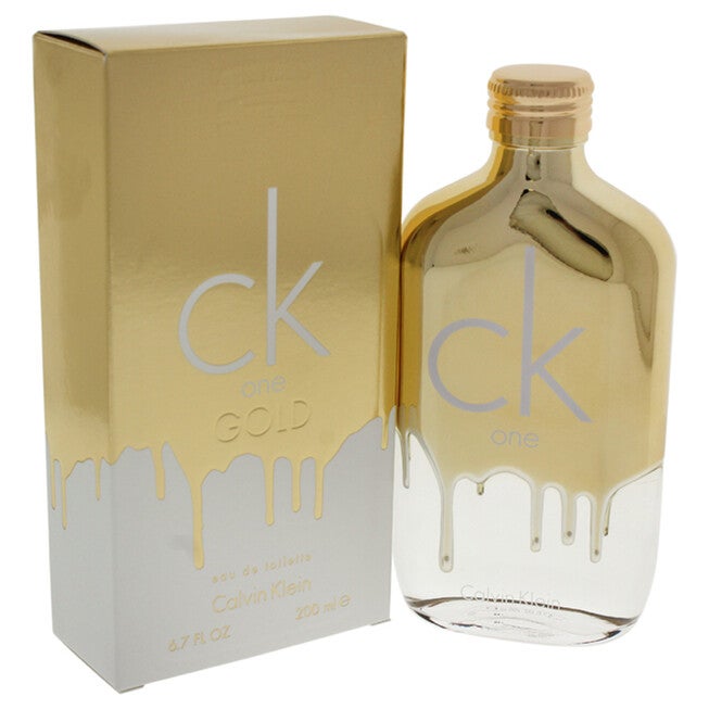 CK One Gold by Calvin Klein for Unisex - 6.7 oz EDT Spray, NA, hi-res image number null
