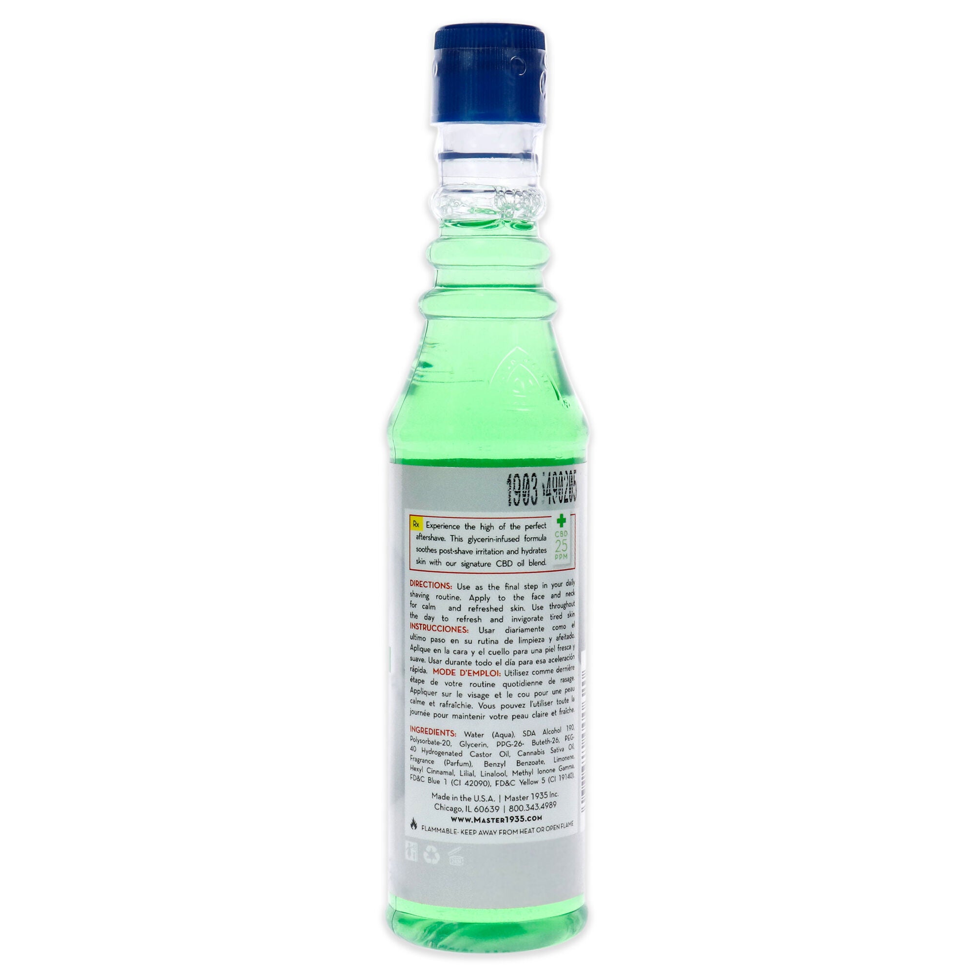 Cannabis Sativa After Shave Lotion by Master Well Comb for Men - 3 oz After Shave Lotion, , alternate image number 3