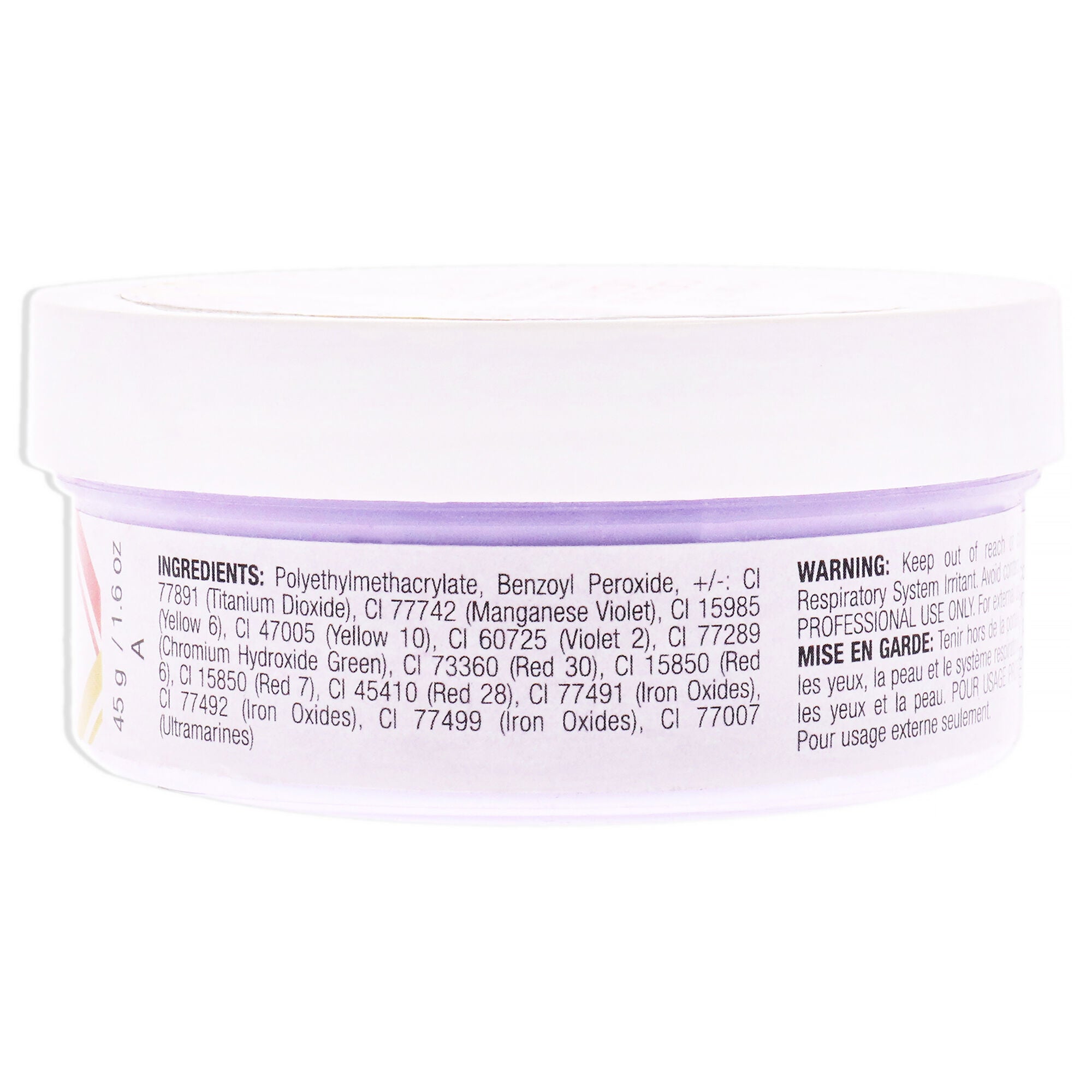 Colour Acrylic Powder - Island Punch Purple by Cuccio PRO for Women - 1.6 oz Acrylic Powder, See Description, alternate image number 1