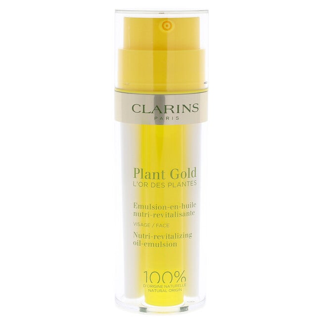 Plant Gold Nutri-Revitalizing Oil-Emulsion by Clarins for Unisex - 1.1 oz Emulsion, , alternate image number null