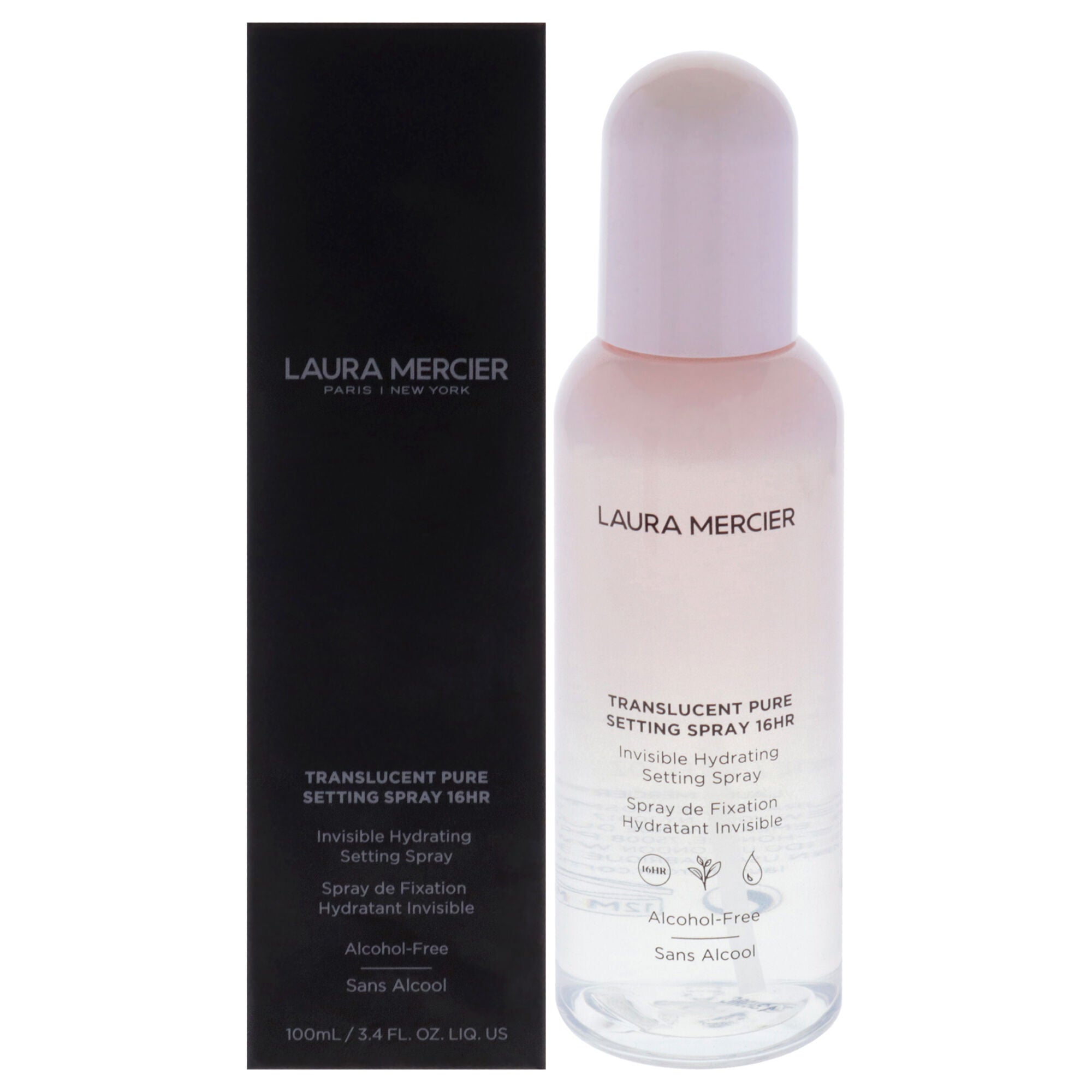 Translucent Pure Setting Spray 16HR by Laura Mercier for Women - 3.4 oz Spray, See Description, hi-res image number 0