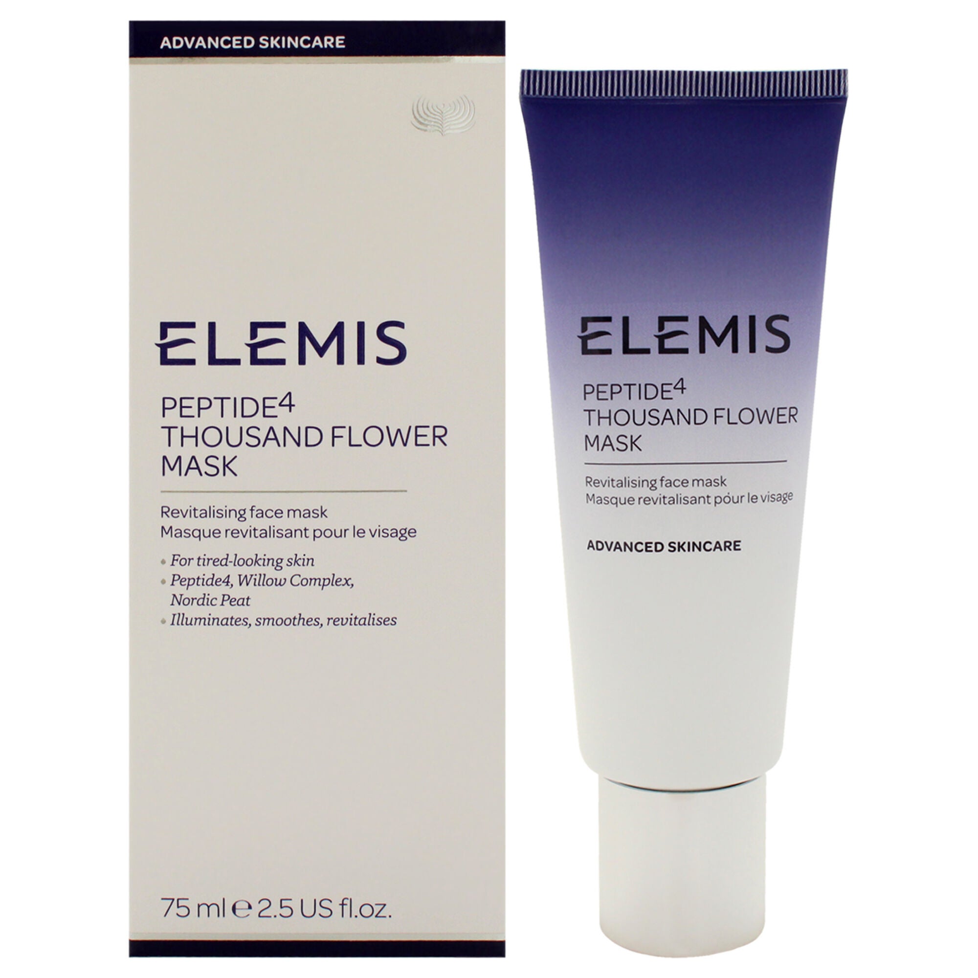 Peptide4 Thousand Flower Mask by Elemis for Women - 2.5 oz Mask, See Description, hi-res image number 0