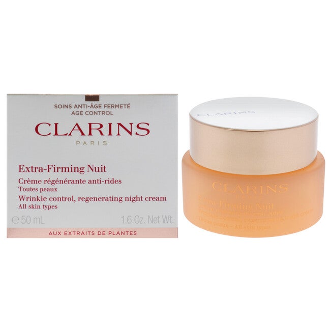 Extra Firming Night Cream - all Skin Types by Clarins for Unisex - 1.7 oz Cream, NA, hi-res image number null