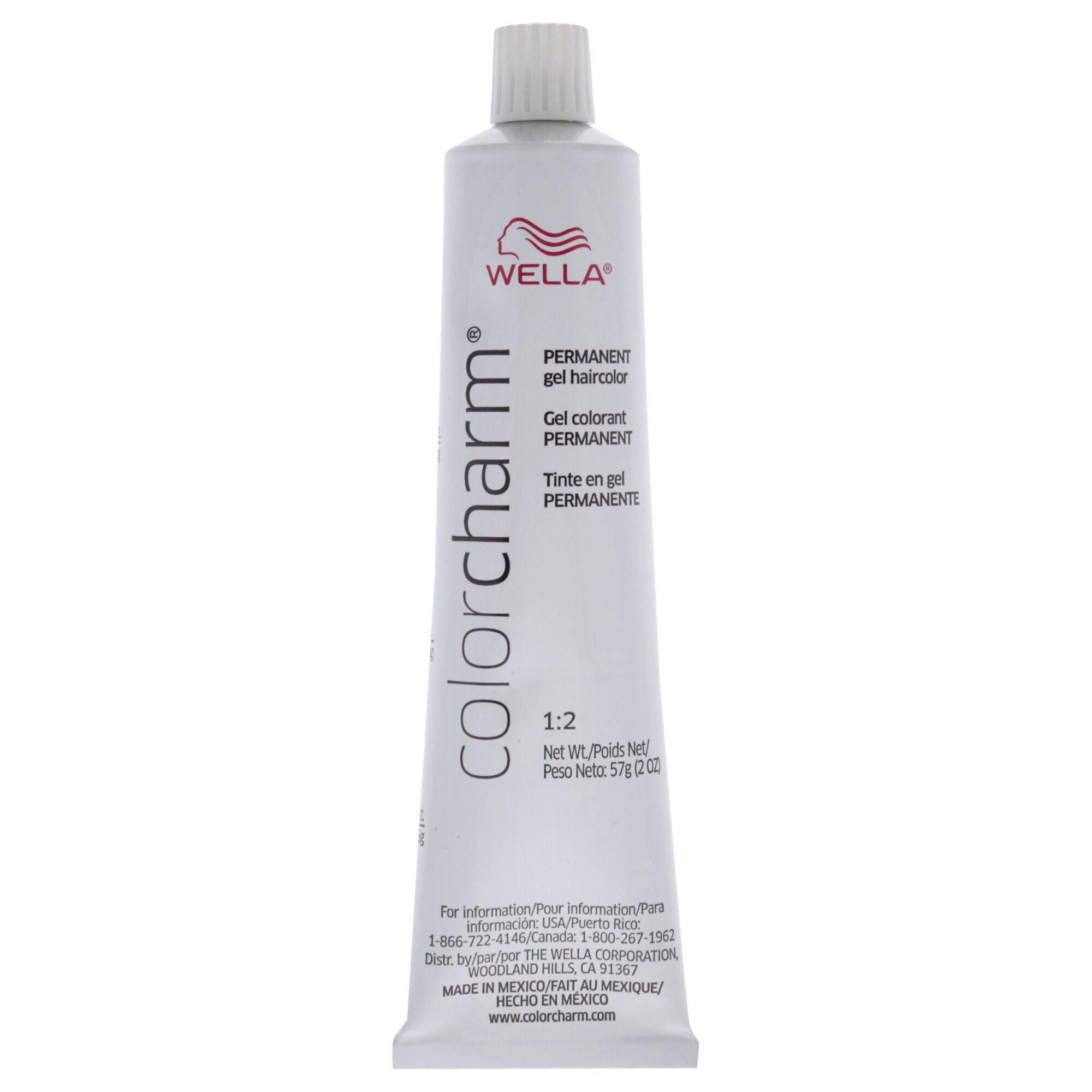 Color Charm Permanent Hair Color Gel - 10A 1030 Palest Ash Blonde by Wella for Unisex - 2 oz Hair Color, , alternate image number 5