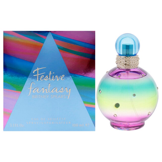 Festive Fantasy by Britney Spears for Women - 3.3 oz EDT Spray, NA, hi-res image number null