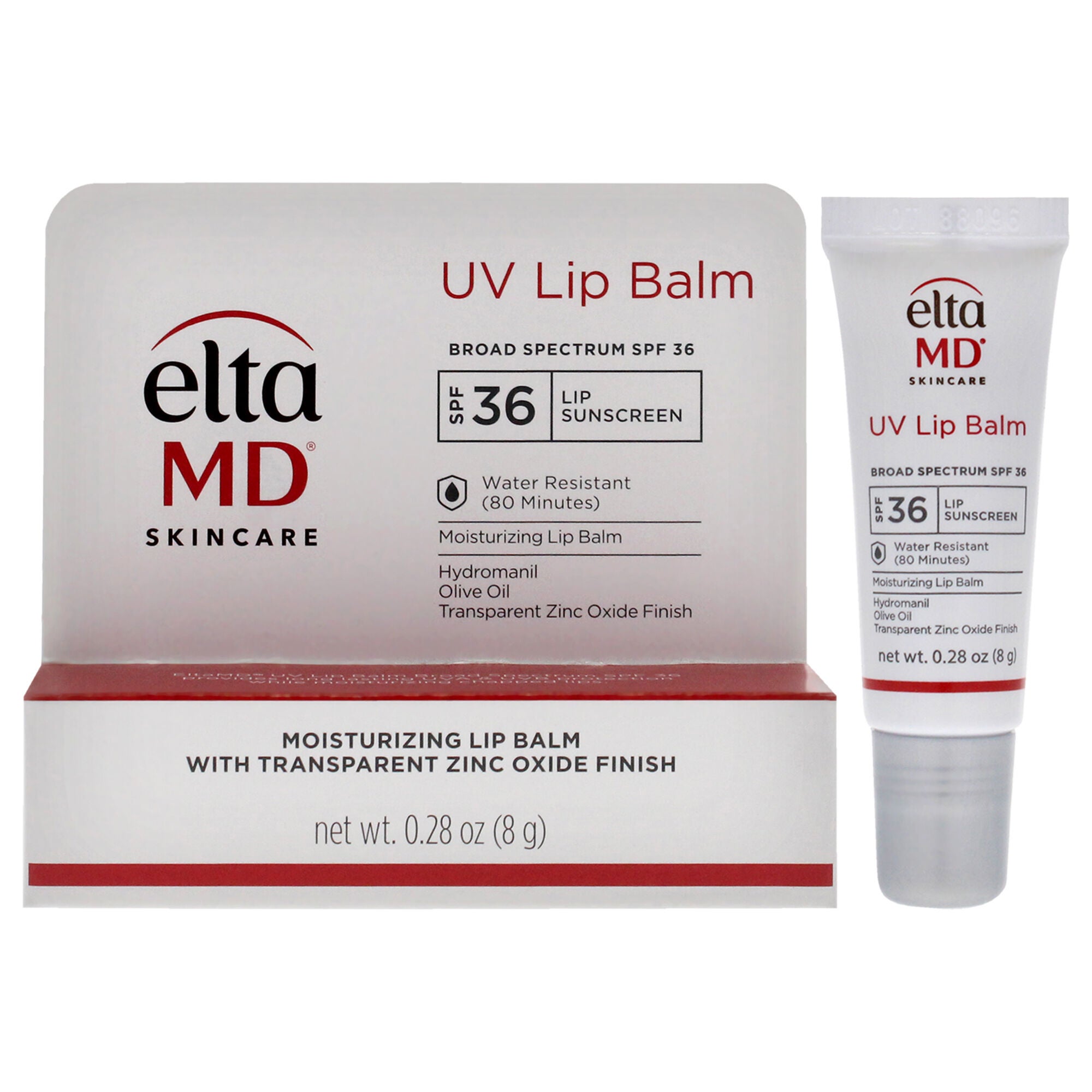 UV Lip Balm Suscreen SPF 36 by EltaMD for Women - 0.28 oz Lip Balm, See Description, hi-res image number 0