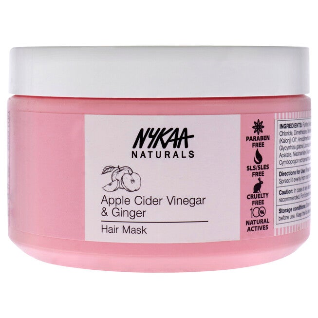 Hair Mask - Apple Cider Vinegar and Ginger by Nykaa Naturals for Women - 6.76 oz Masque, NA, hi-res image number null