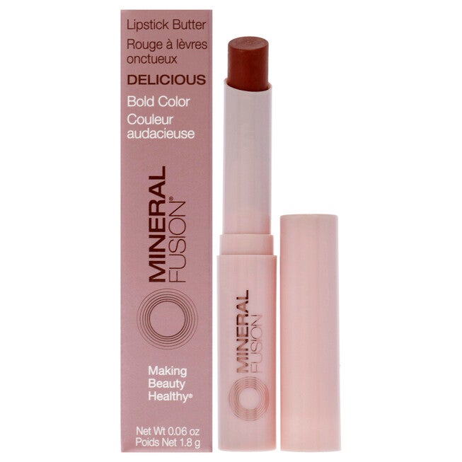Lipstick Butter - Delicious by Mineral Fusion for Women - 0.06 oz Lipstick, NA, hi-res image number null