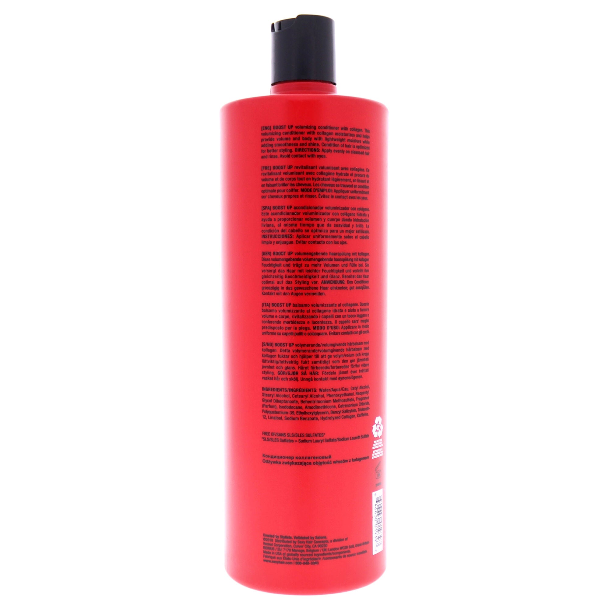 Big Sexy Hair Boost Up Volumizing Conditioner by Sexy Hair for Unisex - 33.8 oz Conditioner, See Description, alternate image number 1