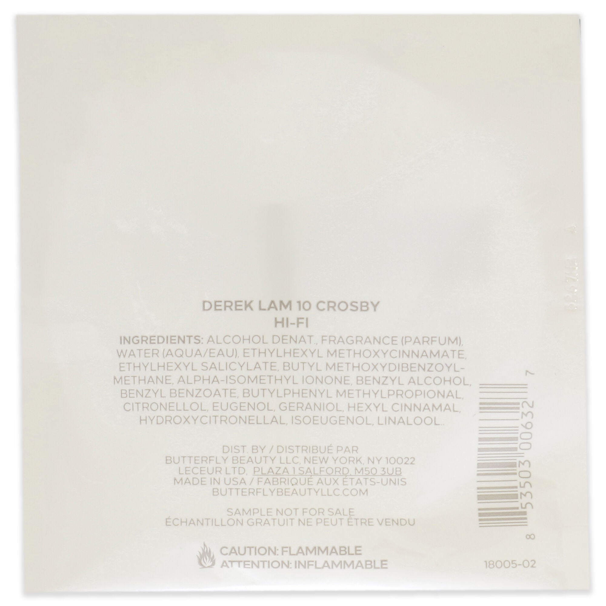 Hi-Fi by Derek Lam for Women - 2 ml EDP Spray Vial (Mini)(Tester), See Description, alternate image number 1