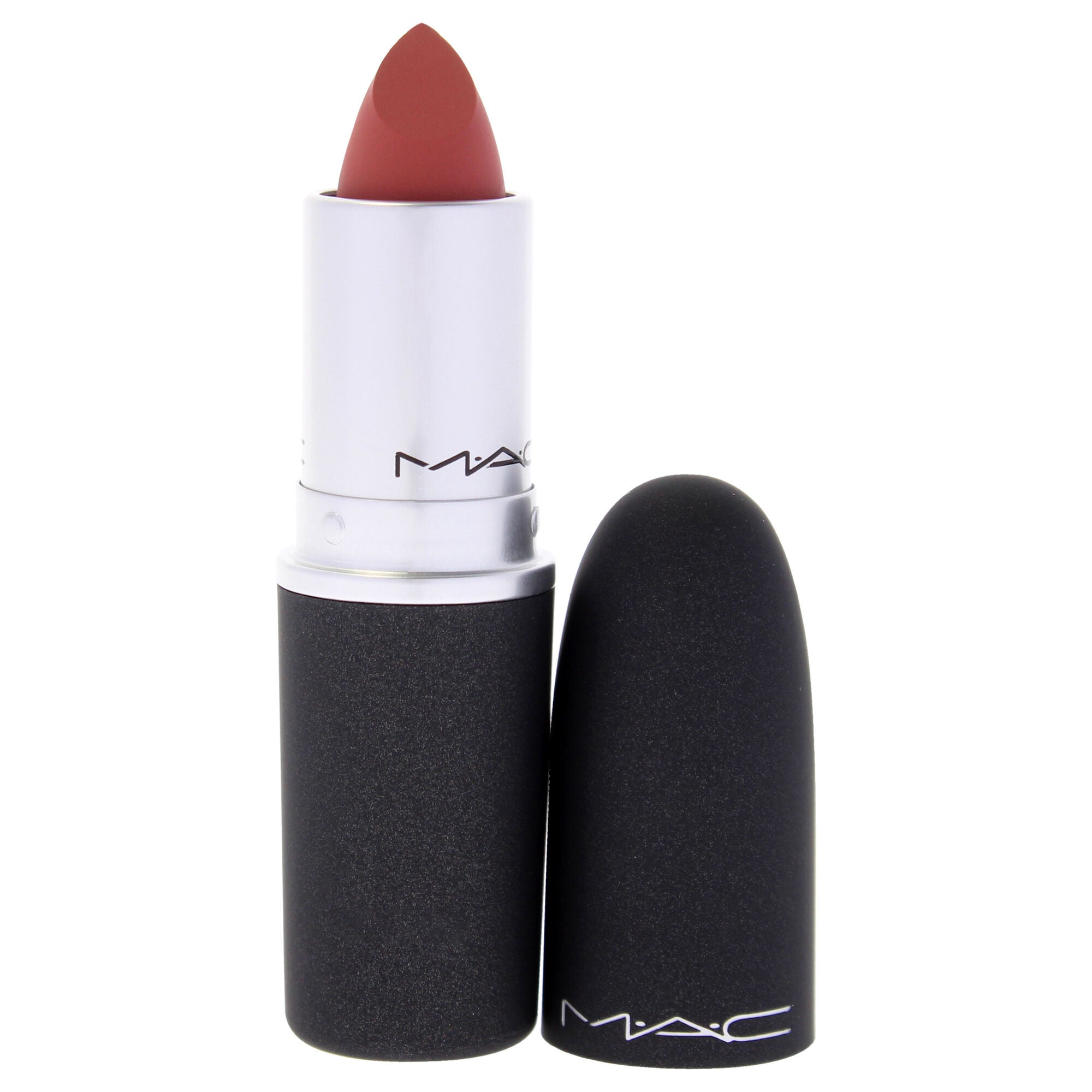 Powder Kiss Lipstick - 930 Brickthrough by MAC for Women - 0.10 oz Lipstick, See Description, alternate image number 4