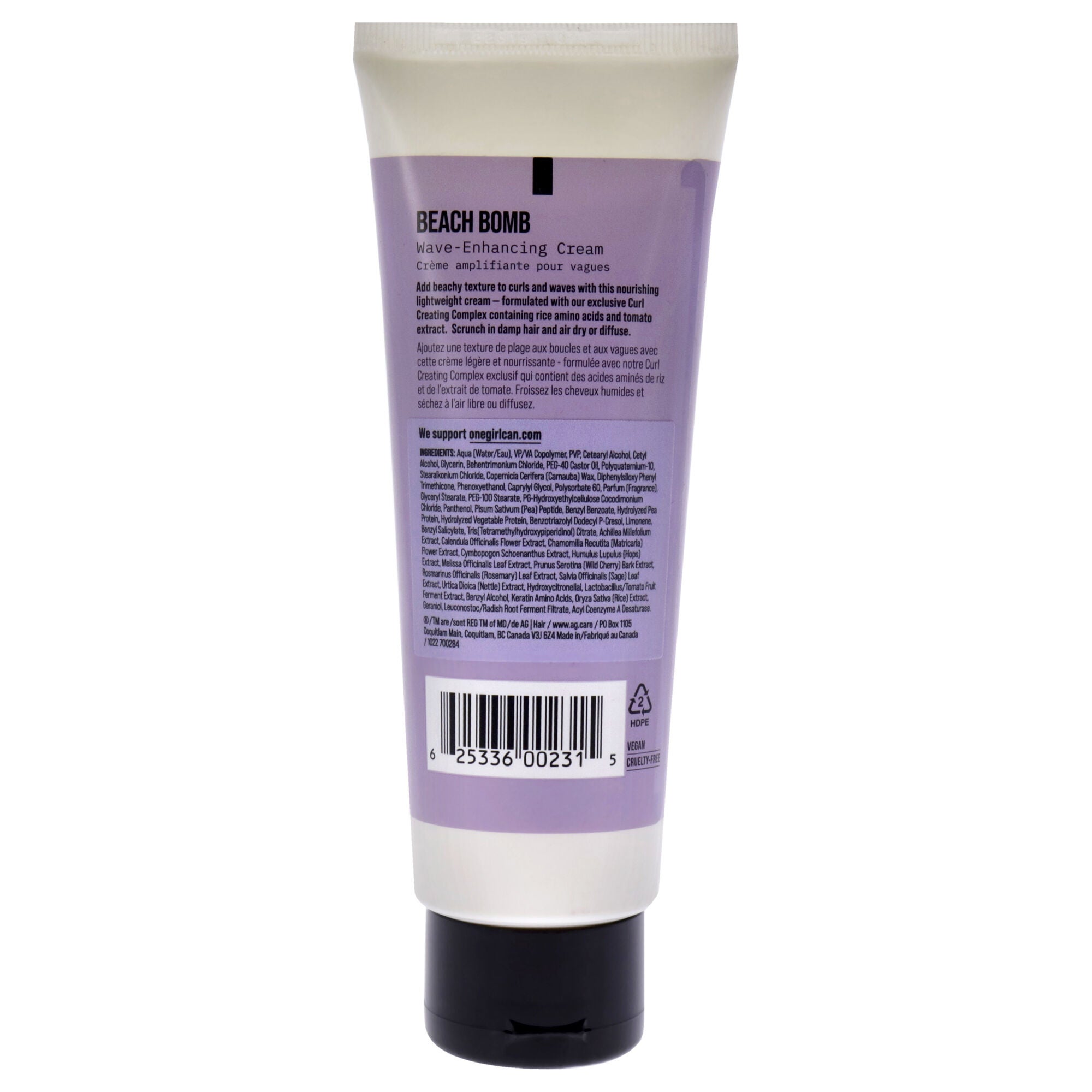 Beach Bomb Wave Enhancing Cream by AG Hair Cosmetics for Women - 5 oz Cream, See Description, alternate image number 1