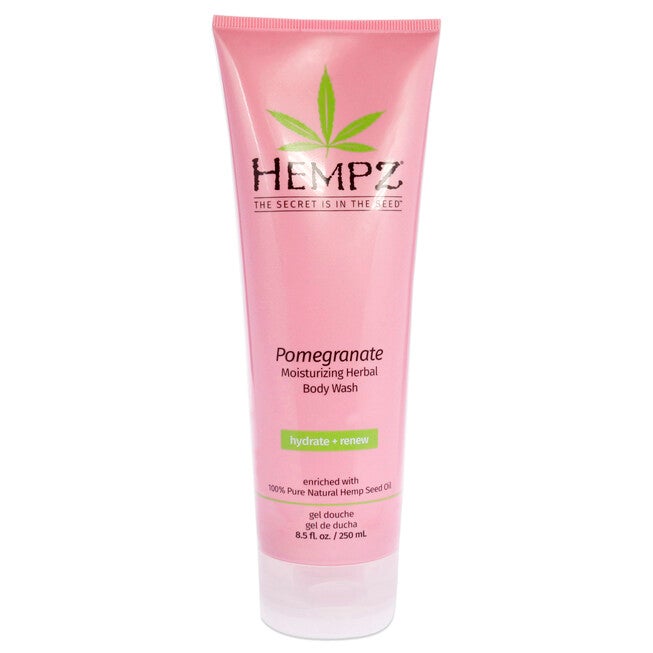 Pomegranate Herbal Body Wash by Hempz for Unisex - 8.5 oz Body Wash, See Description, hi-res image number 0