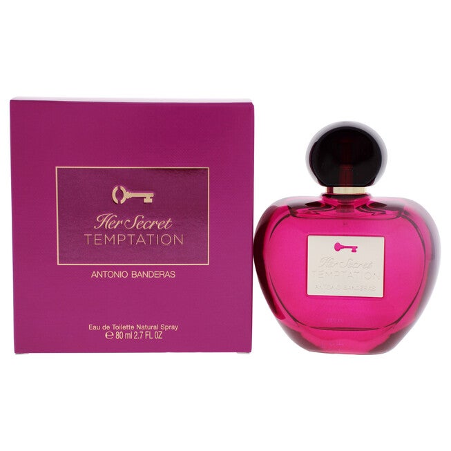 Her Secret Temptation by Antonio Banderas for Women - 2.7 oz EDT Spray, See Description, hi-res image number null