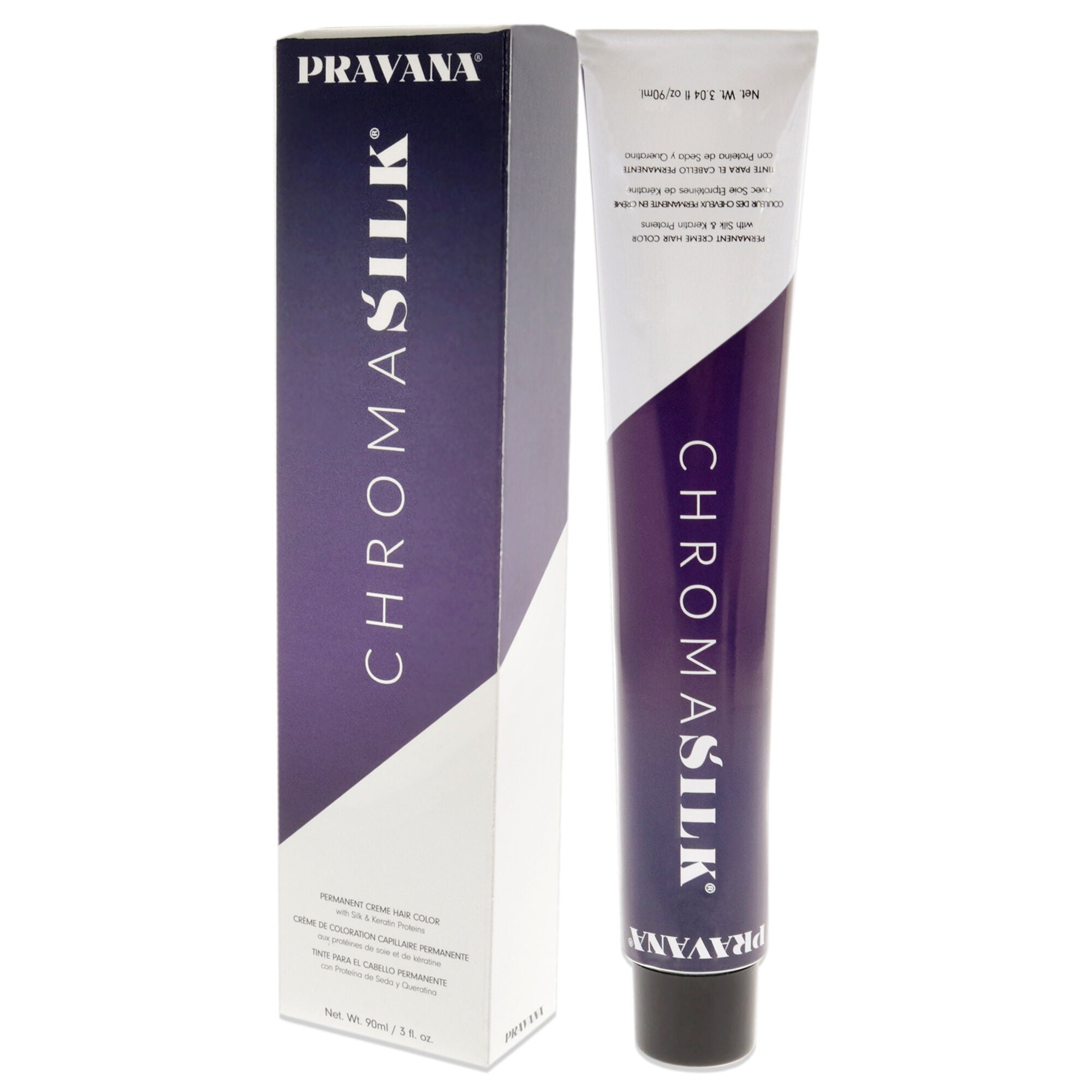 ChromaSilk Creme Hair Color - 6NTL Dark Neutral Lowlight by Pravana for Unisex - 3 oz Hair Color, See Description, alternate image number 3