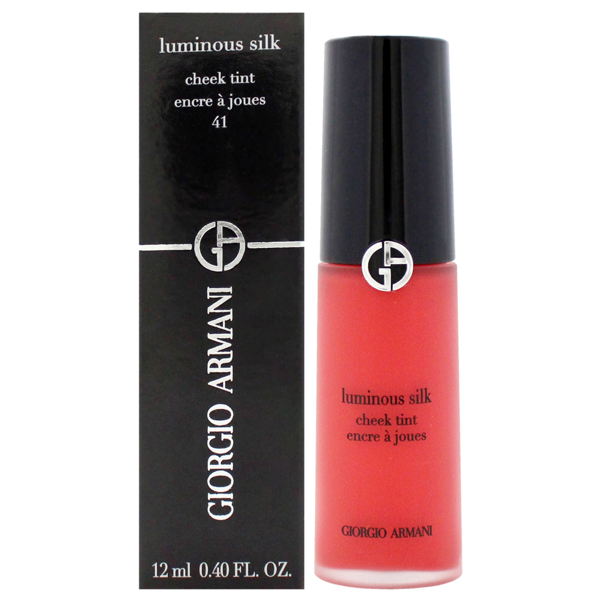 Luminous Silk Cheek Tint - 41 Flaming Red by Giorgio Armani for Women - 0.4 oz Blush, Red, hi-res image number 0