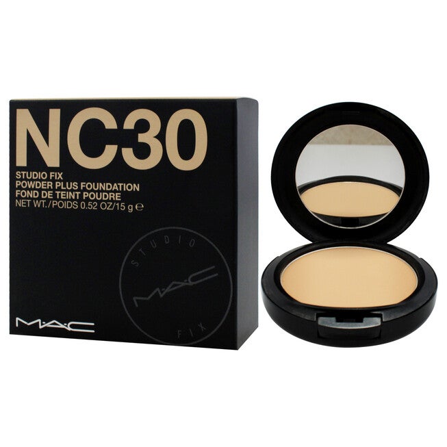 Studio Fix Powder Plus Foundation - NC30 by MAC for Women - 0.52 oz Foundation, , alternate image number null