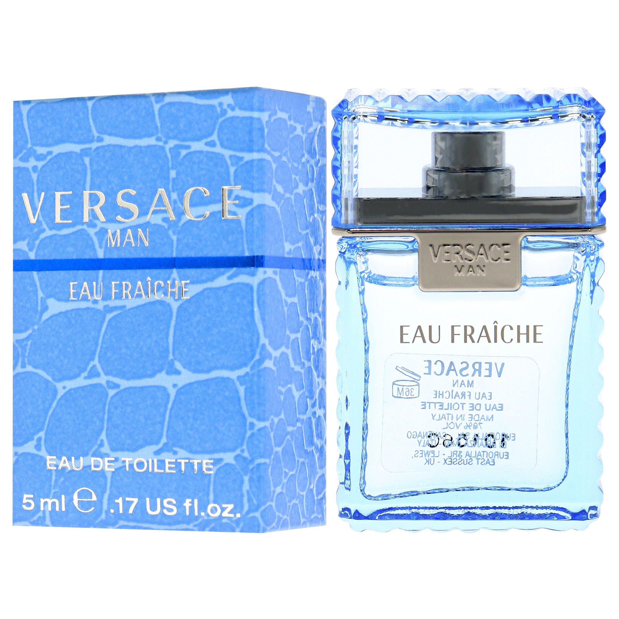 Versace Man Eau Fraiche by Versace for Men - 5 ml EDT Splash (Mini), See Description, alternate image number 3