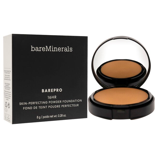 Barepro 16HR Skin Perfecting Powder Foundation - 35 Medium Warm by bareMinerals for Women - 0.28 oz Foundation, See Description, alternate image number null