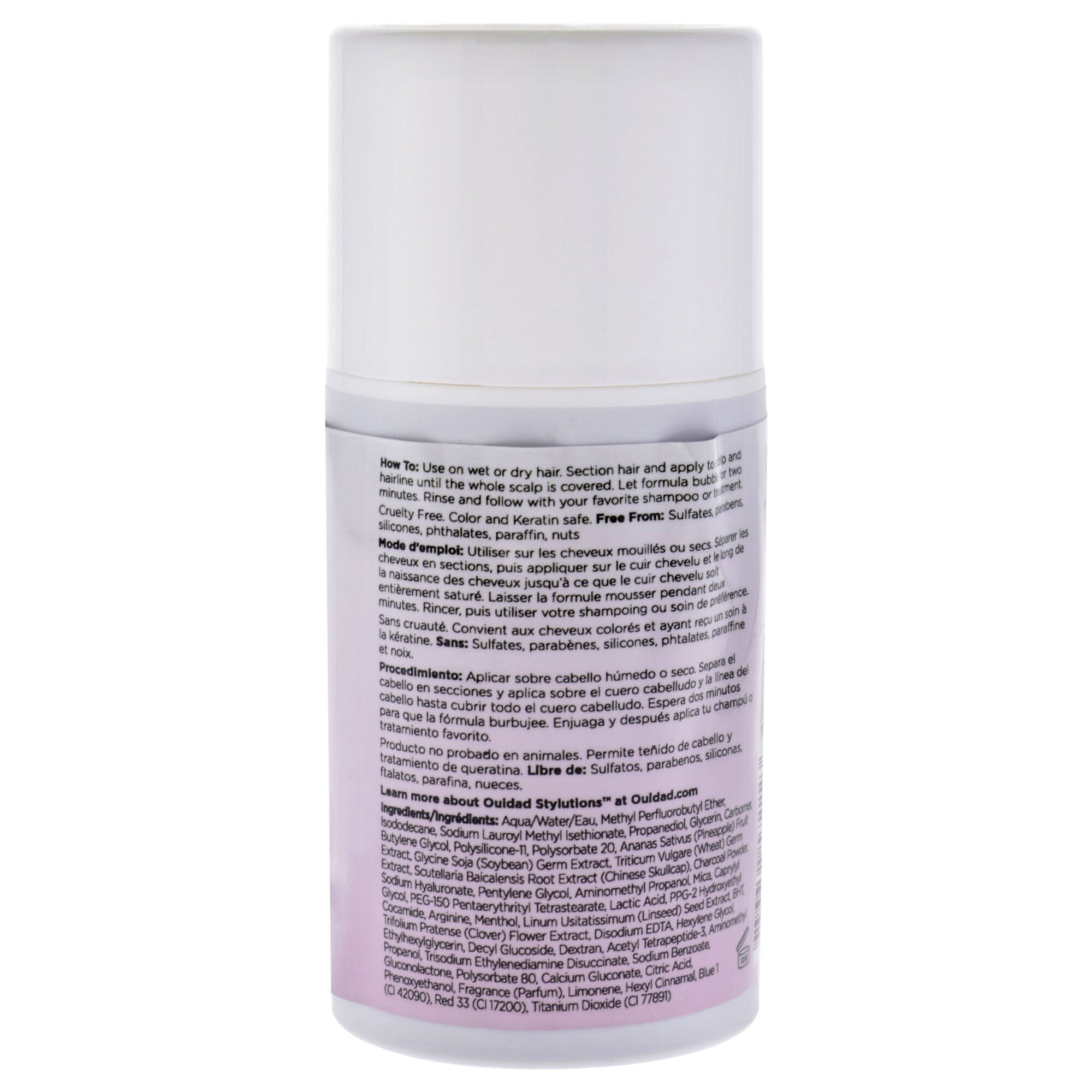 Heavy Lifting Bubbling Scalp Mask by Ouidad for Unisex - 2.5 oz Masque, See Description, alternate image number 2