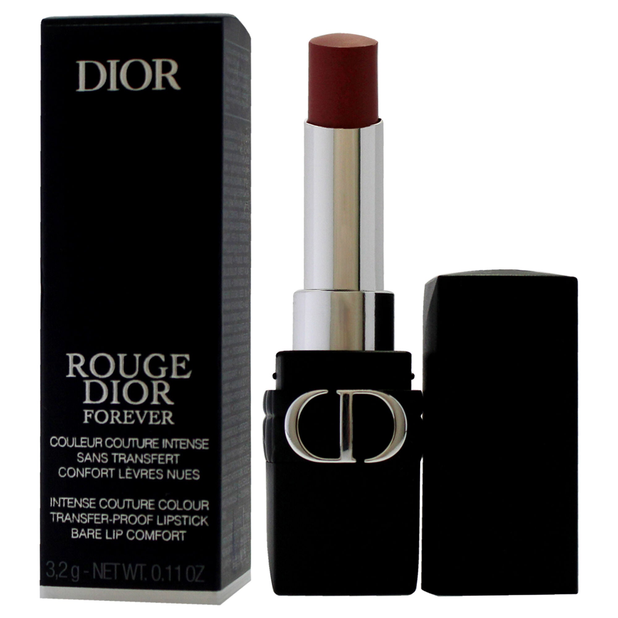 Rouge Forever Transfer Proof Lipstick - 300 Forever Nude Style by Christian Dior for Women - 0.11 oz Lipstick, See Description, alternate image number 3