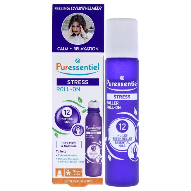 Stress Roll-On by Puressentiel for Unisex - 0.17 oz Oil, NA, hi-res image number null