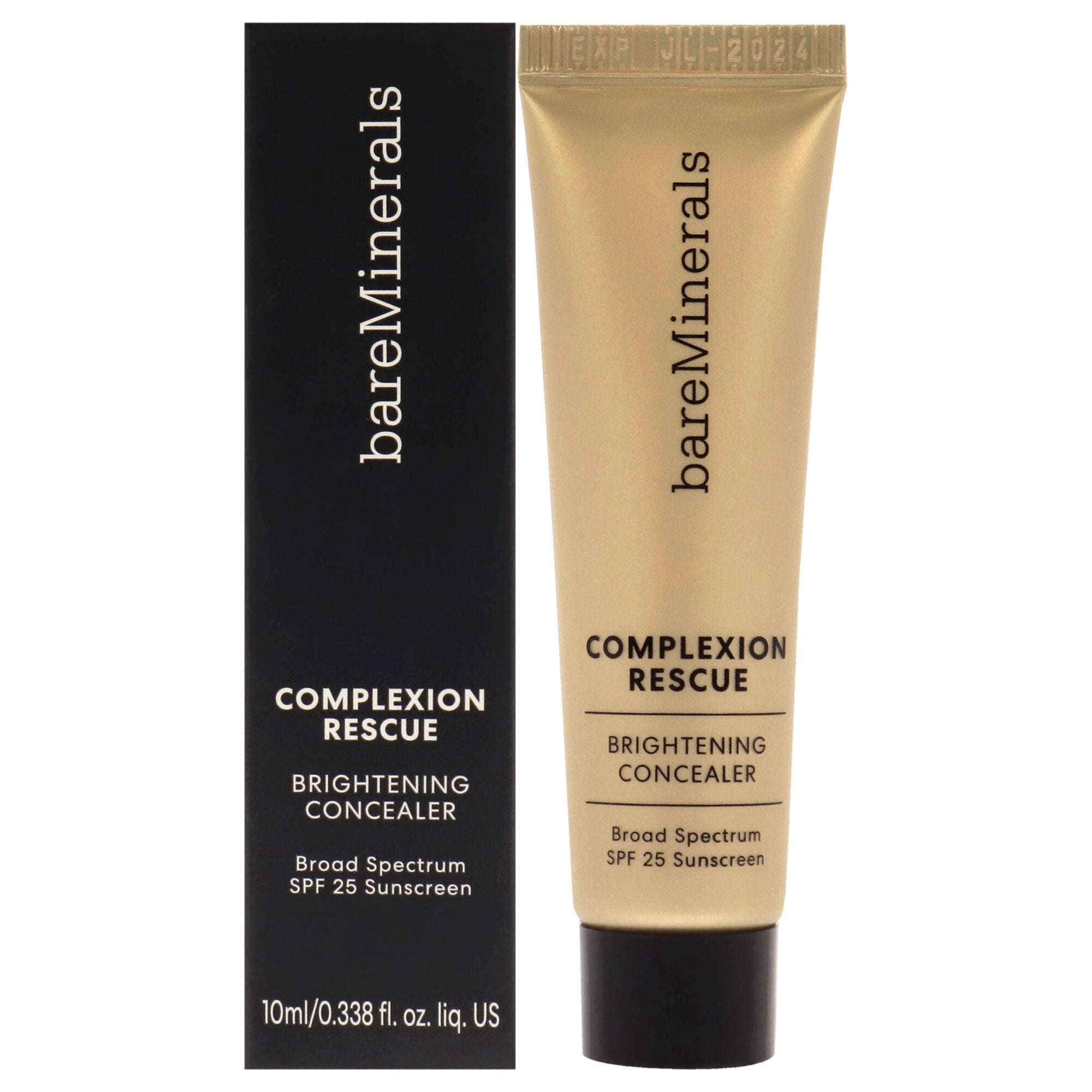 Complexion Rescue Brightening Concealer SPF 25 Sunscreen - Medium Suede by bareMinerals for Women - 0.338 oz Concealer, See Description, hi-res image number 0