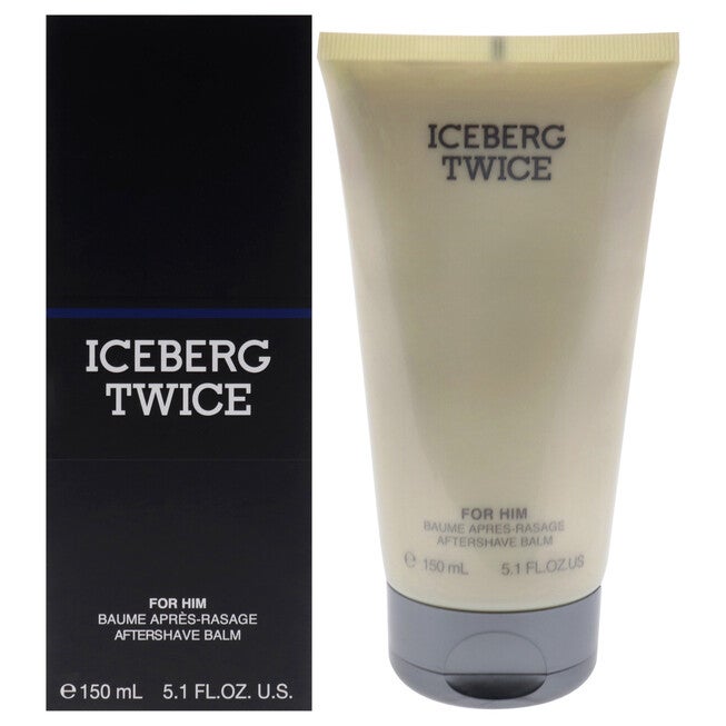Twice Aftershave Balm by Iceberg for Men - 5.1 oz Balm, NA, hi-res image number null