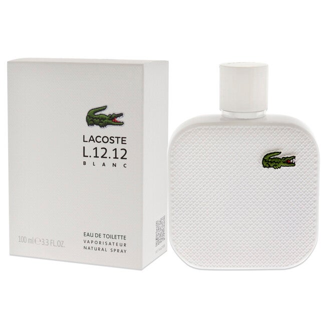 Lacoste Eau De Lacoste L.12.12 Blanc by Lacoste for Men - 3.3 oz EDT Spray, , alternate image number null