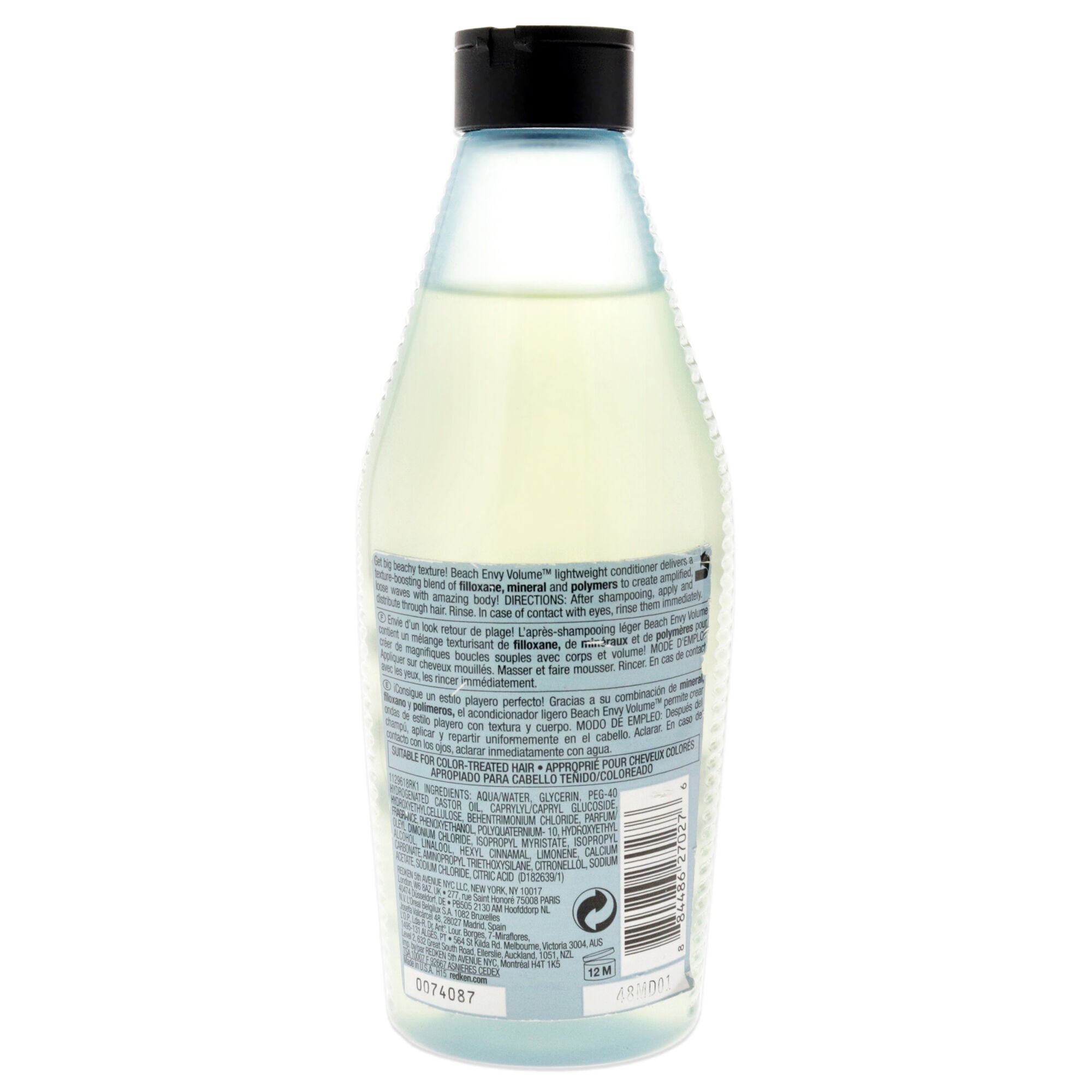 Beach Envy Volume Texturizing by Redken for Unisex - 8.5 oz Conditioner, , alternate image number 3