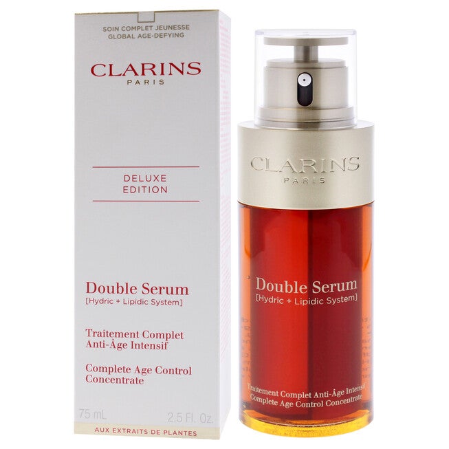 Double Serum Complete Age-Defying Concentrate by Clarins for Women - 2.5 oz Serum, NA, alternate image number null