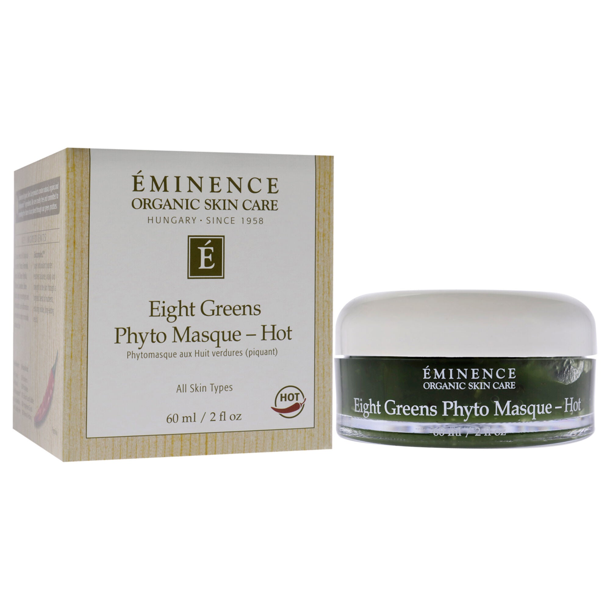 Eight Greens Phyto Masque - Hot by Eminence for Unisex - 2 oz Mask, See Description, alternate image number 1