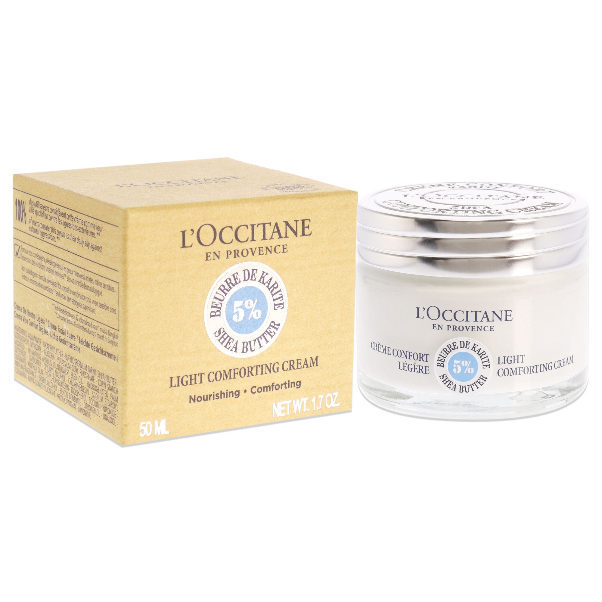 Shea Butter Light Comforting Cream by LOccitane for Unisex - 1.7 oz Cream, , alternate image number 6