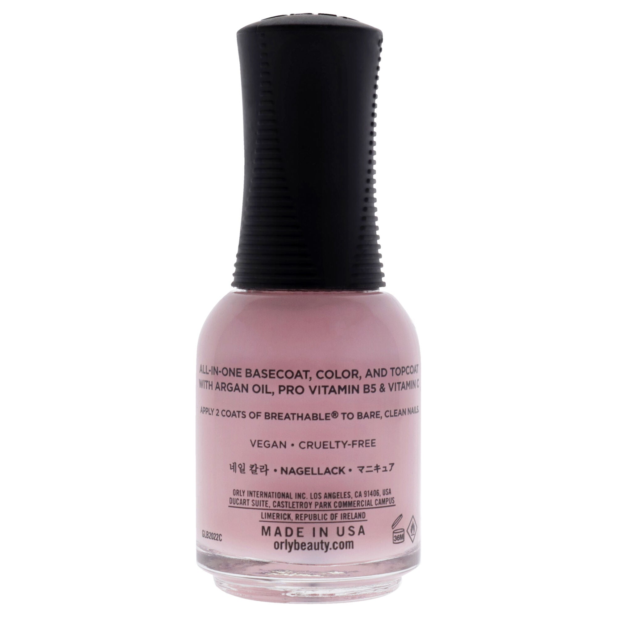 Breathable 1 Step Manicure - 20953 Kiss Me Im Kind by Orly for Women - 0.6 oz Nail Polish, See Description, alternate image number 2