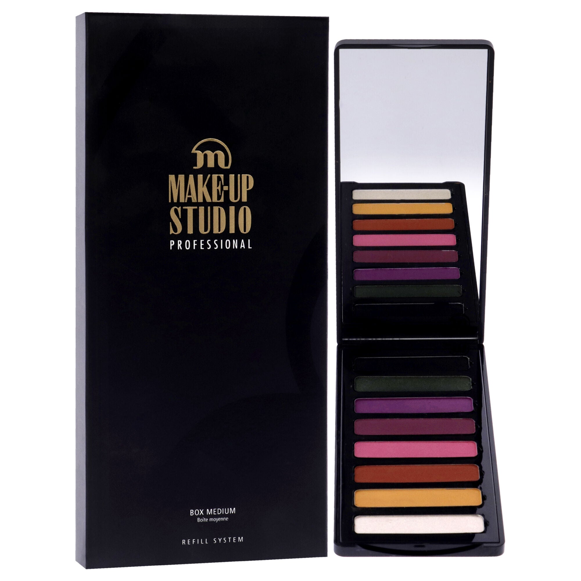 Eyeshadow Wet and Dry Palette - Indian Spices by Make-Up Studio for Women - 0.64 oz Eye Shadow, See Description, alternate image number 1