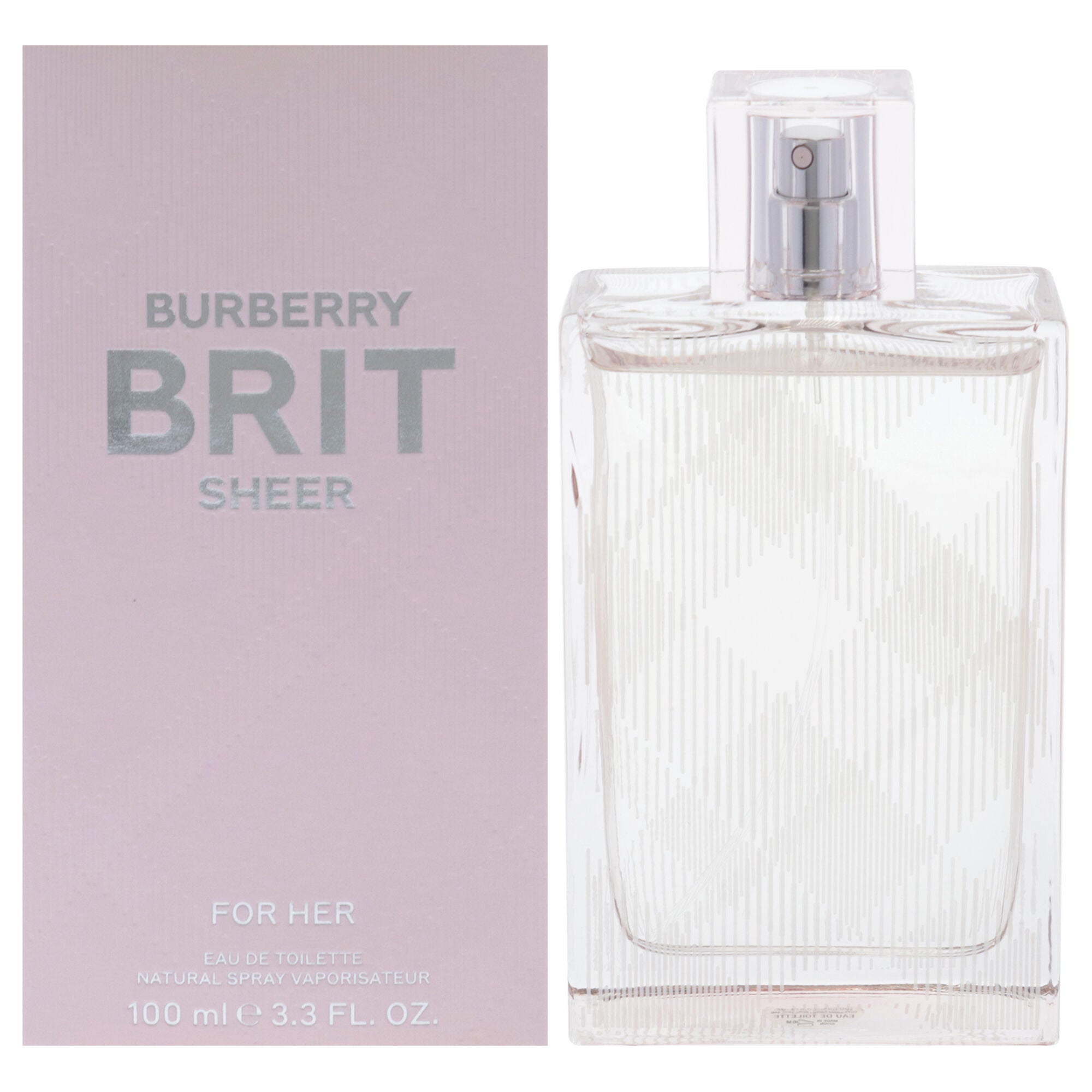 Burberry Brit Sheer by Burberry for Women - 3.3 oz EDT Spray, See Description, hi-res image number 0