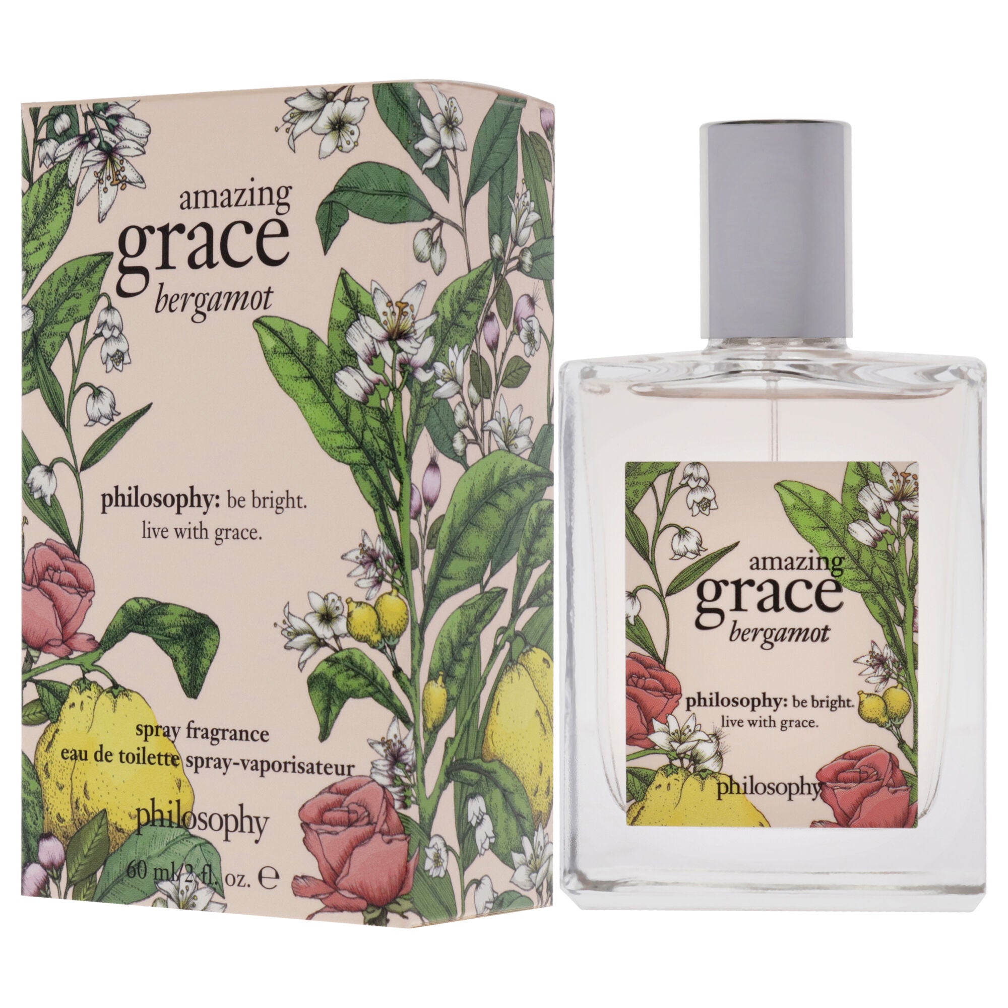 Amazing Grace Bergamot by Philosophy for Women - 2 oz EDT Spray, See Description, alternate image number 3