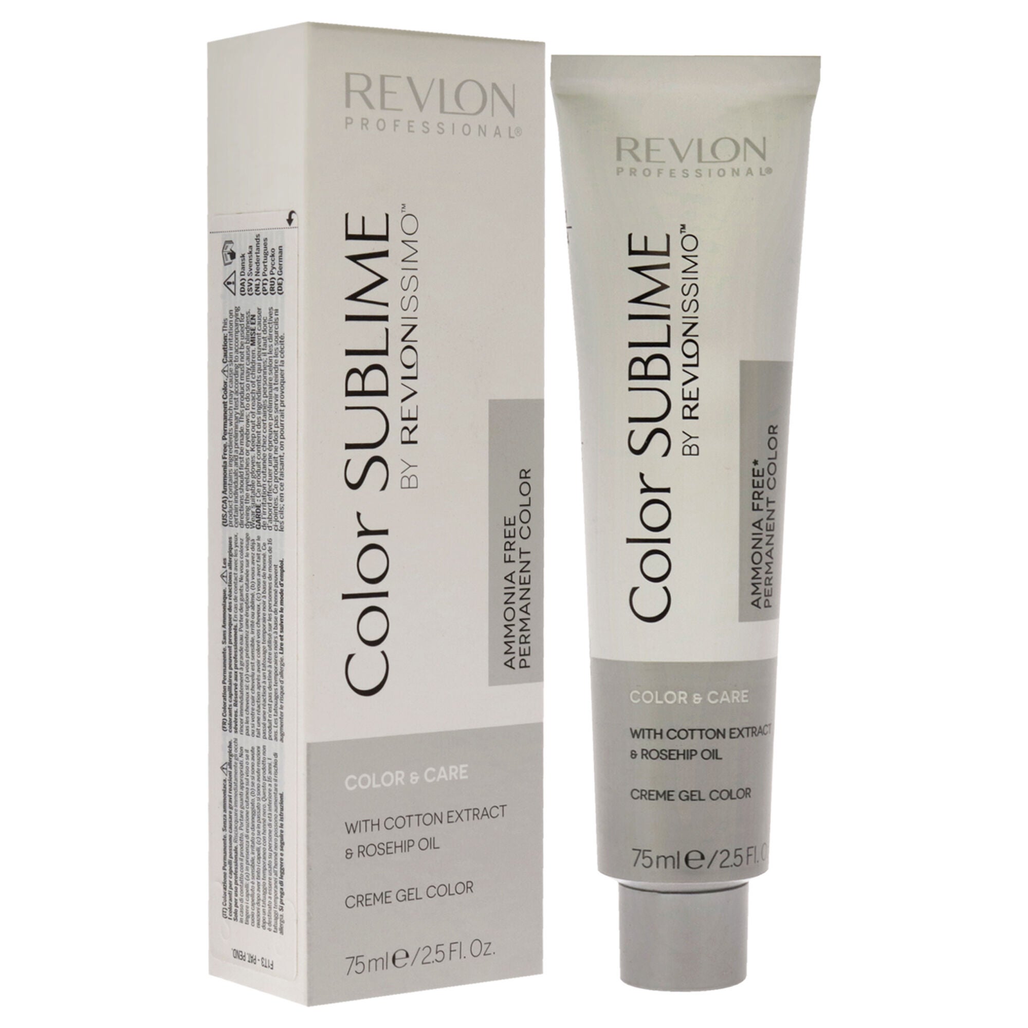 Revlonissimo Color Sublime - 7.1 Medium Ash Blonde by Revlon for Unisex - 2.5 oz Hair Color, , alternate image number 6