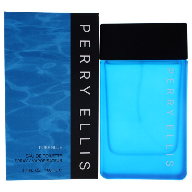 Perry Ellis Pure Blue by Perry Ellis for Men - 3.4 oz EDT Spray, NA, hi-res image number null