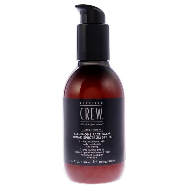 All-In-One Face Balm SPF 15 by American Crew for Men - 5.7 oz After Shave Balm, NA, hi-res image number null